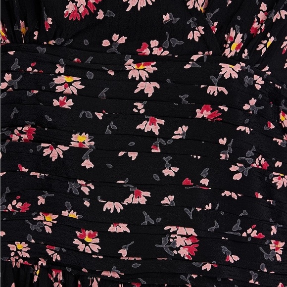 BYTIMO
Gathered floral-print crepe mini dress - Picture 4 of 9